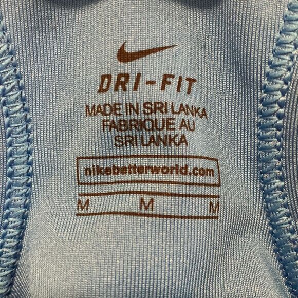 Nike - Blue Logo Sports Bra​​​ - Picture 3 of 3